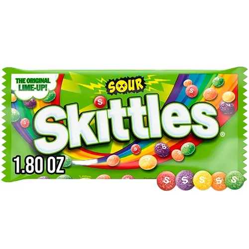 DULCE SKITTLES SOUR 61.5 GRS