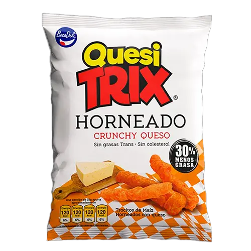 GOLOSINA BOCADELI QUESITRIX HORNEADO 33GR x DOCENA