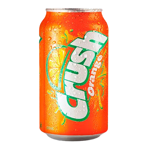 ORANGE CRUSH  LATA 350 ML