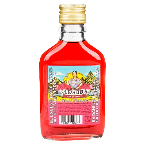 AGUARDIENTE QUETZALTECA JAMAICA 1/8