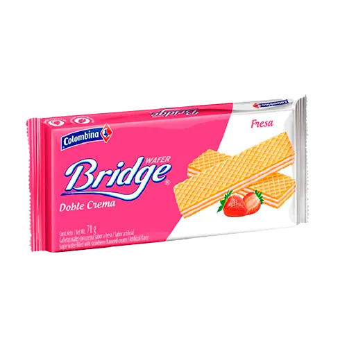 GALLETA BRIDGE FRESA 30G