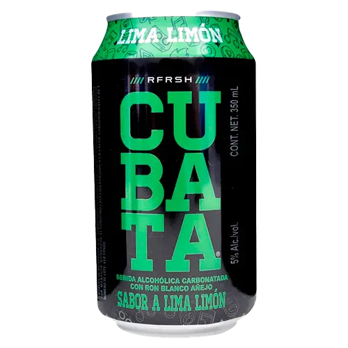 RON CUBATA LIMA LIMON 350 ML