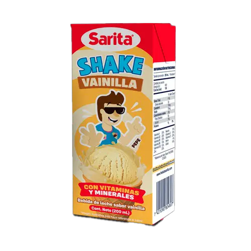 [7401090804807] BEBIDA SARITA SHAKE VAINILLA 200 ML