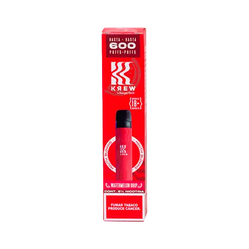 [7401199500167] KRAKEN WATERMELON VAPE 600 PUFFS