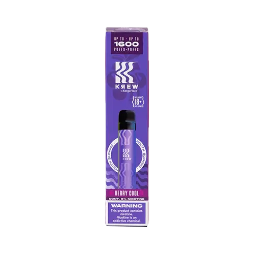 [7401199500228] KREW VAPE BERRY COOL 1600 PUFFS