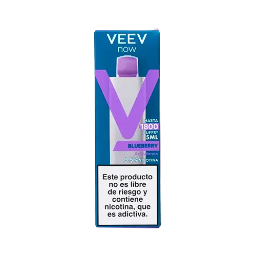 VAPORIZADOR VEEV 1800 PUFFS BLUEBERRY