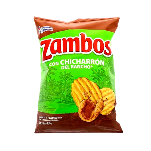 [750894600106] GOLOSINA YUMMIES ZAMBOS CHICHARRON FAMILIAR 138 GRS